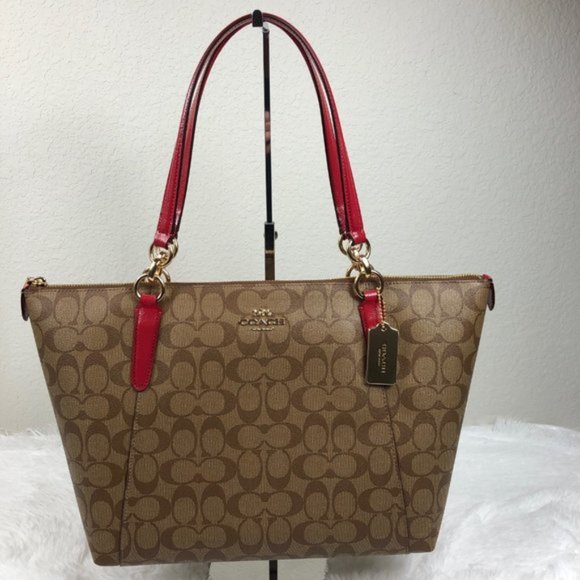 Coach Bags Coach Ava Tote In Signature Canvas Poshmark